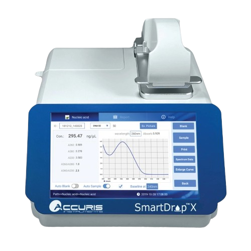 Accuris SmartDrop Nano Spectrophotometer | Microvolume UV/Vis Spectrophotometer